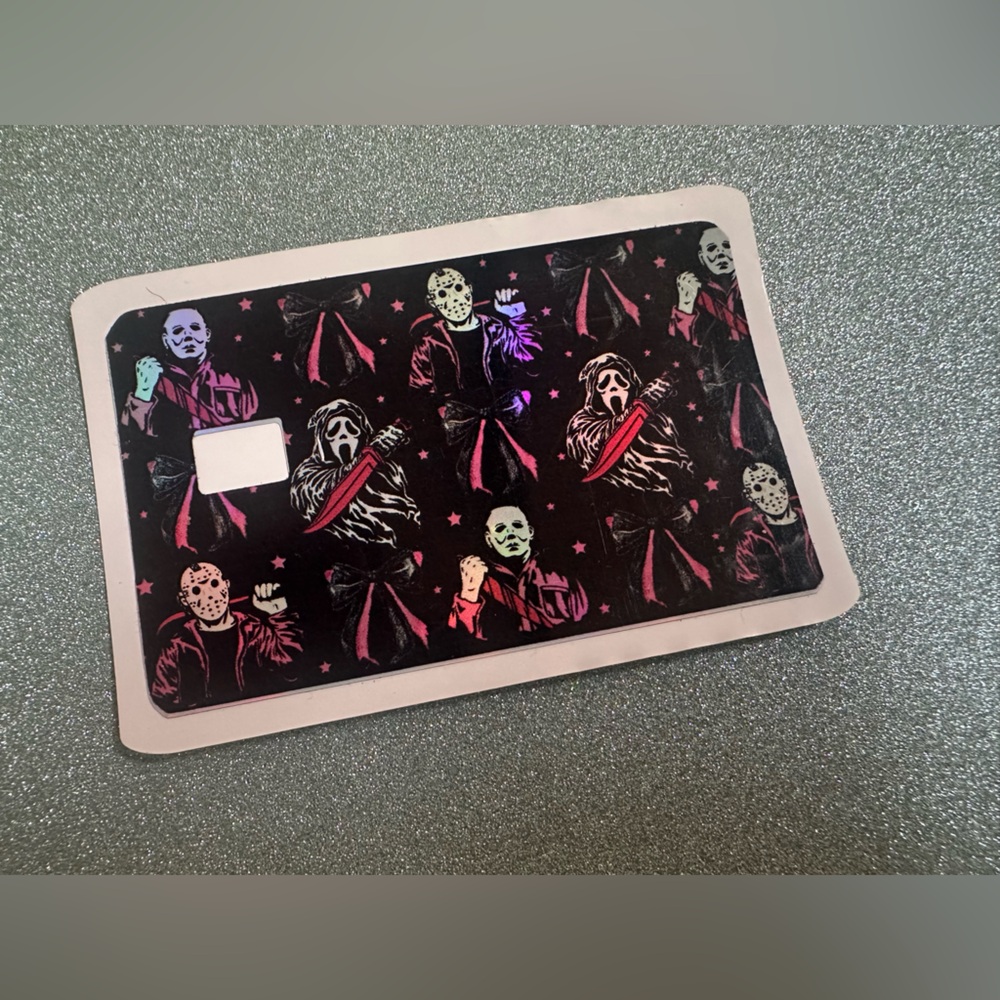 Horror-Themed Credit Card Skin